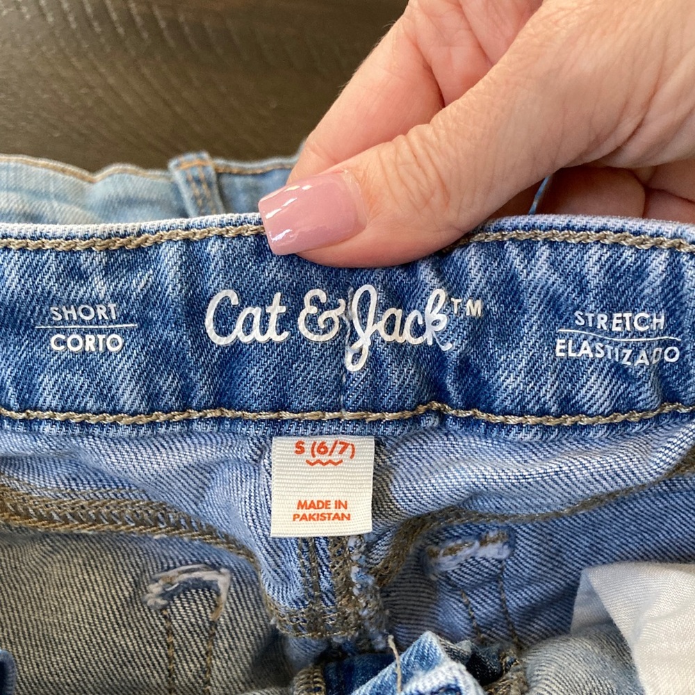 Set of 2 girls jean shorts - Picture 4 of 4
